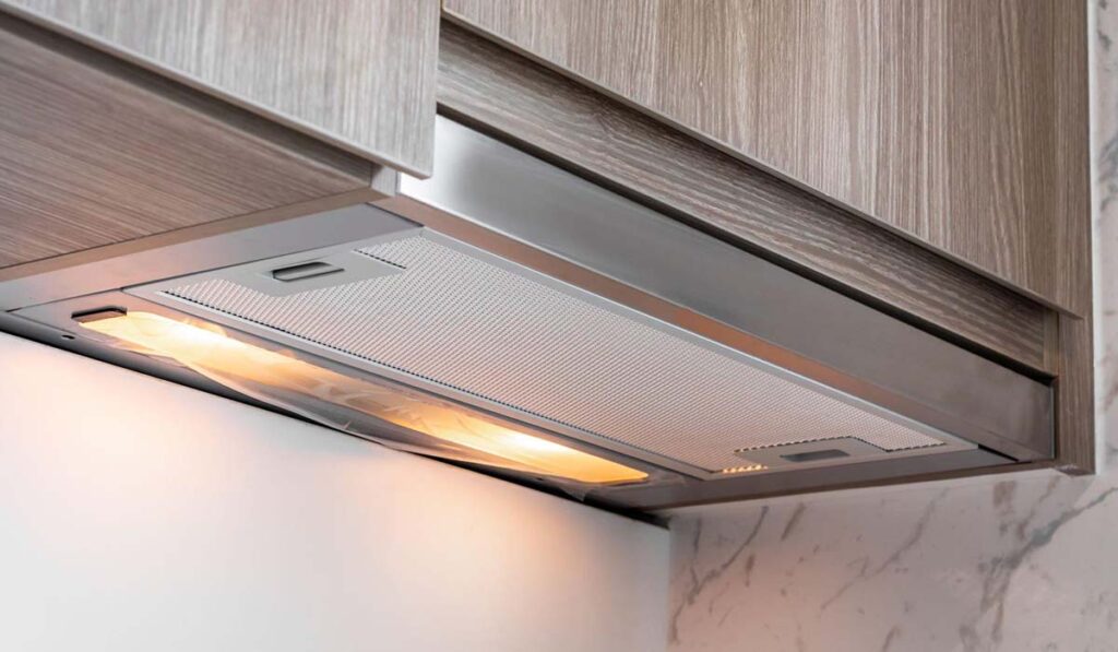 Máy hút mùi âm tủ nhà bếp