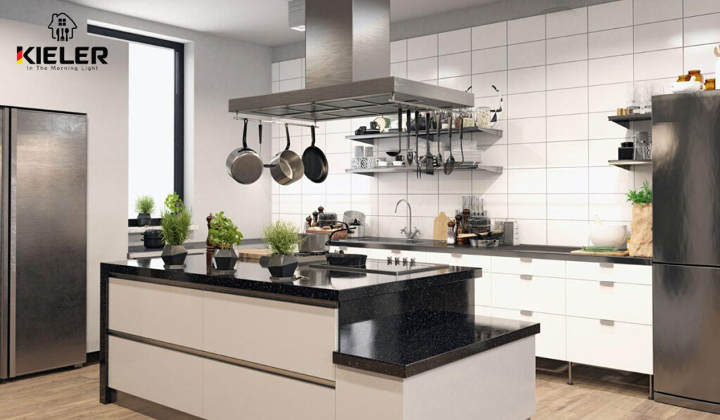 Kích thước máy hút mùi sẽ phụ thuộc vào kích thước và cấu trúc bếp